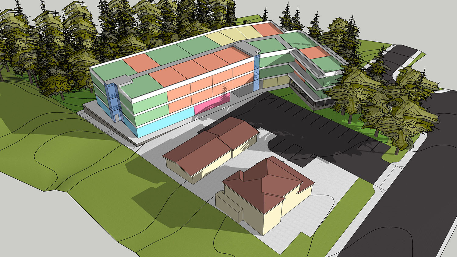 Small Multi Building Application Project Single
